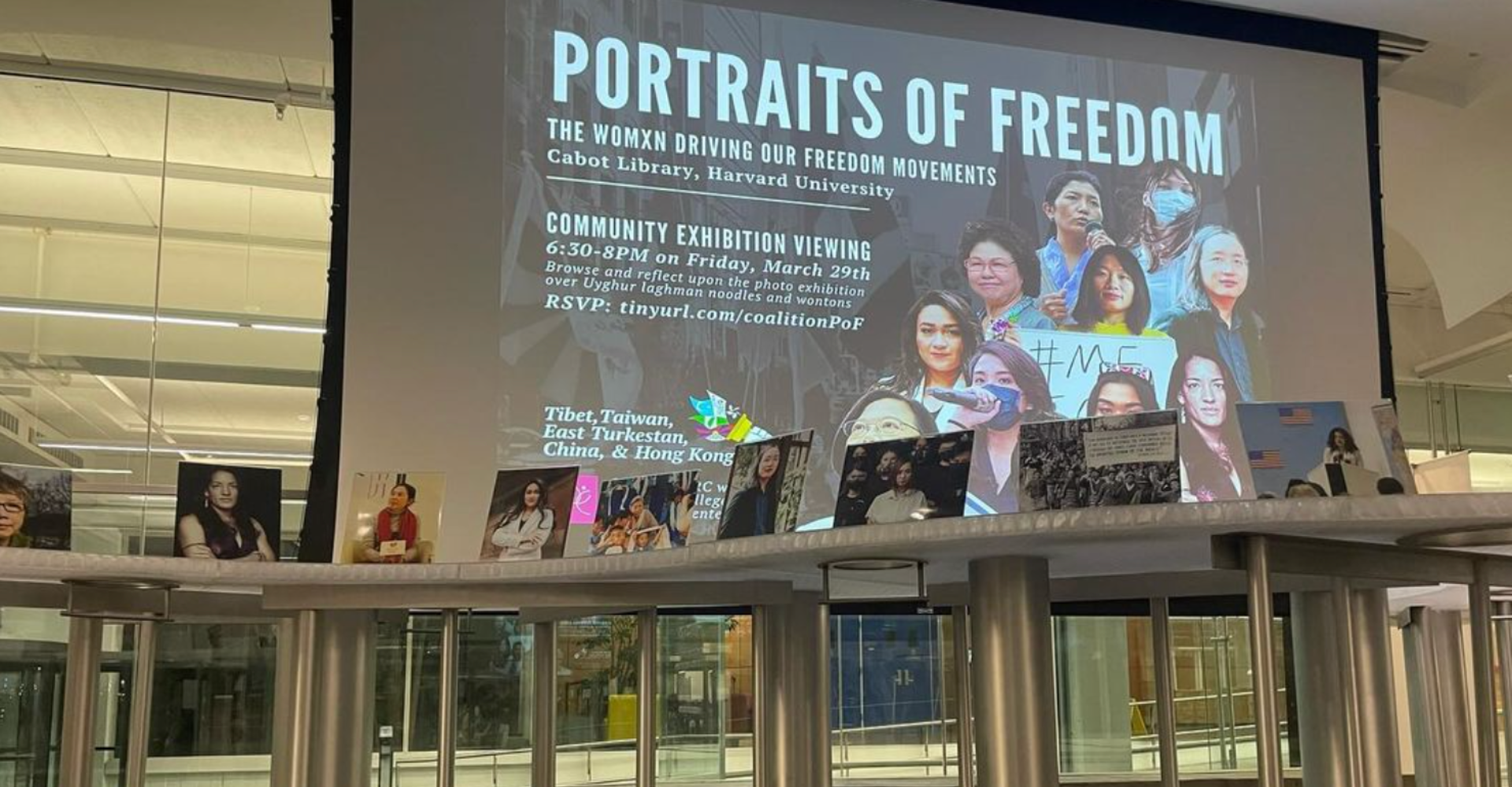 Portraits of Freedom Press Release Banner